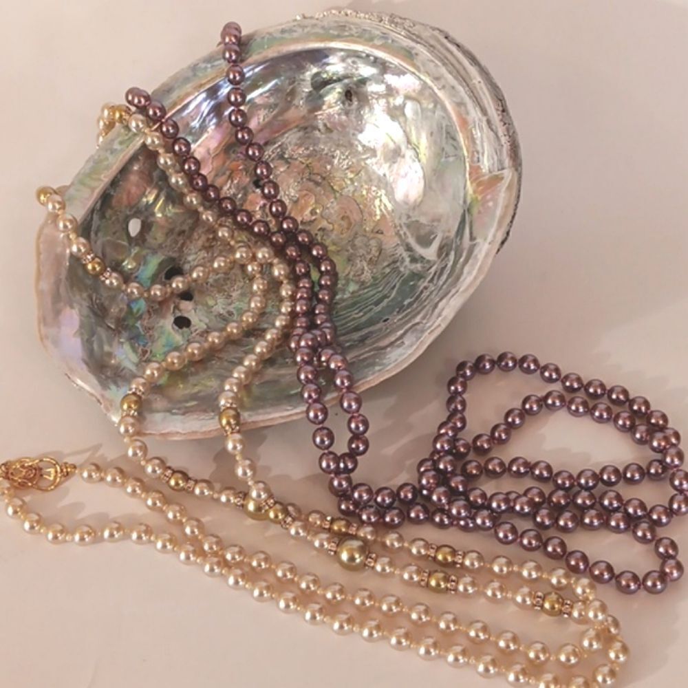 Bundle of Kenneth Jay Lane  Faux Pearls
